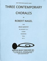 Three Contemporary Chorales Brass Quintet cover